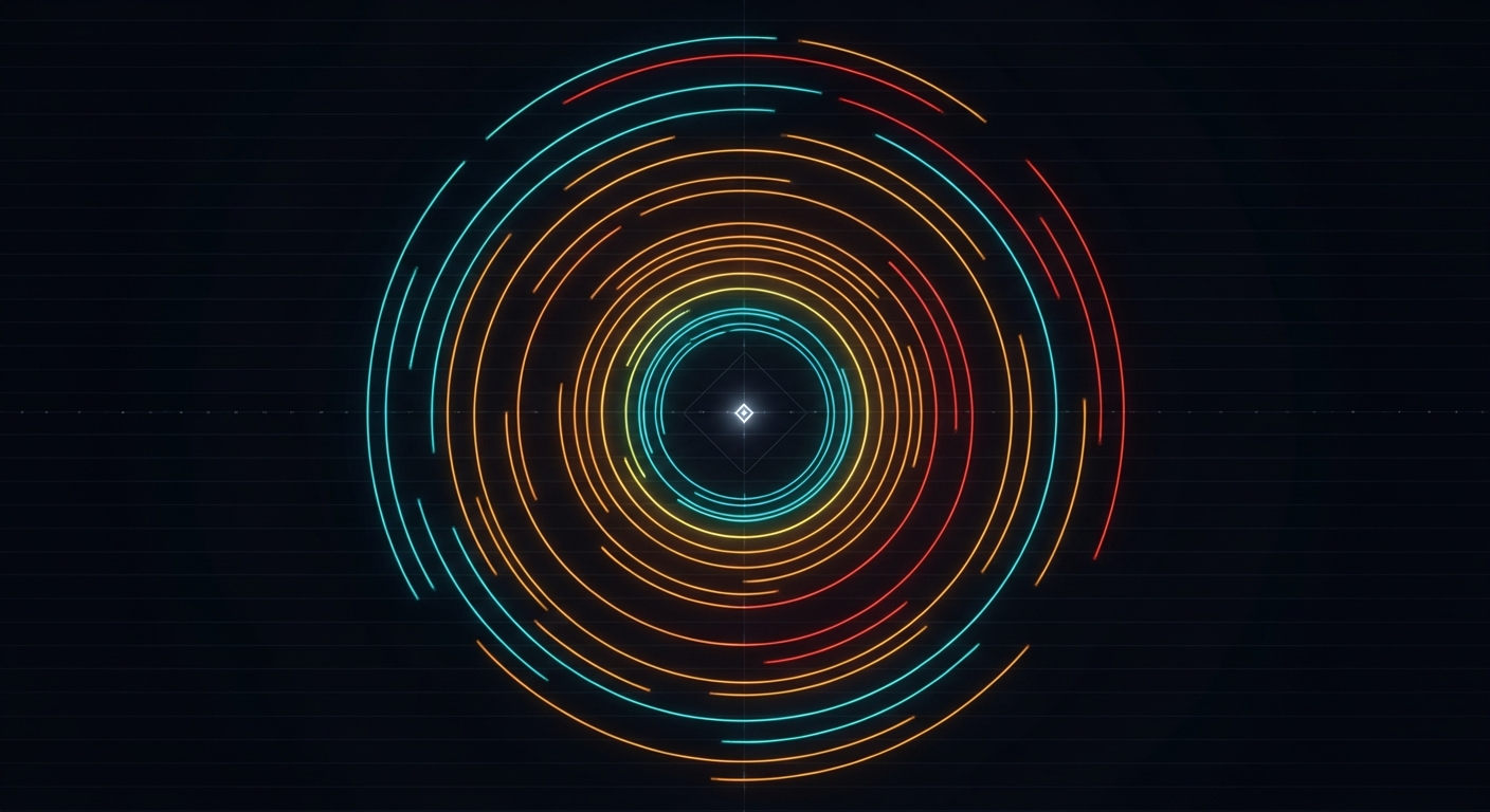 Concentrische orbit — Spectrum-beeldtaal